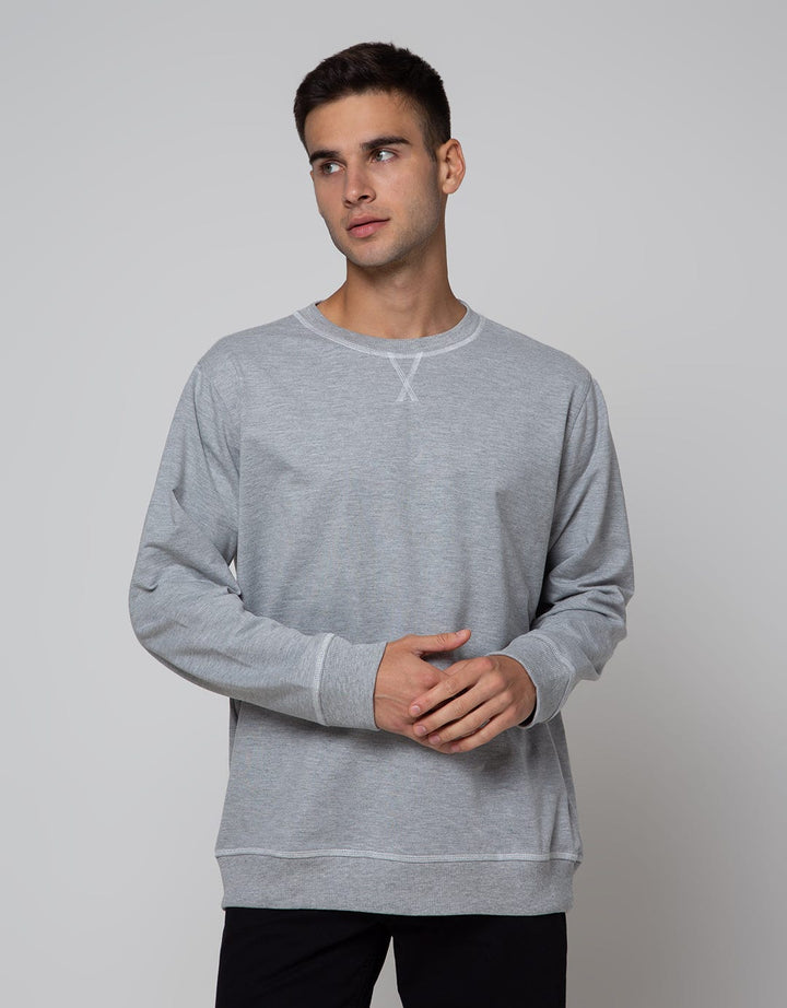 Nevada Contrast Stitch Sweater Pria