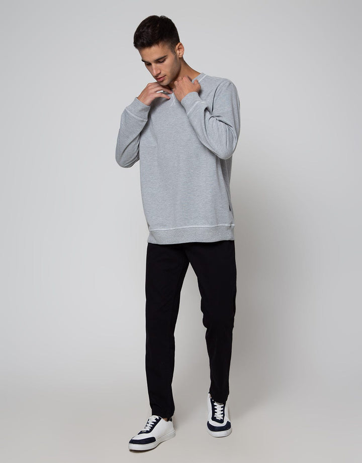 Nevada Contrast Stitch Sweater Pria