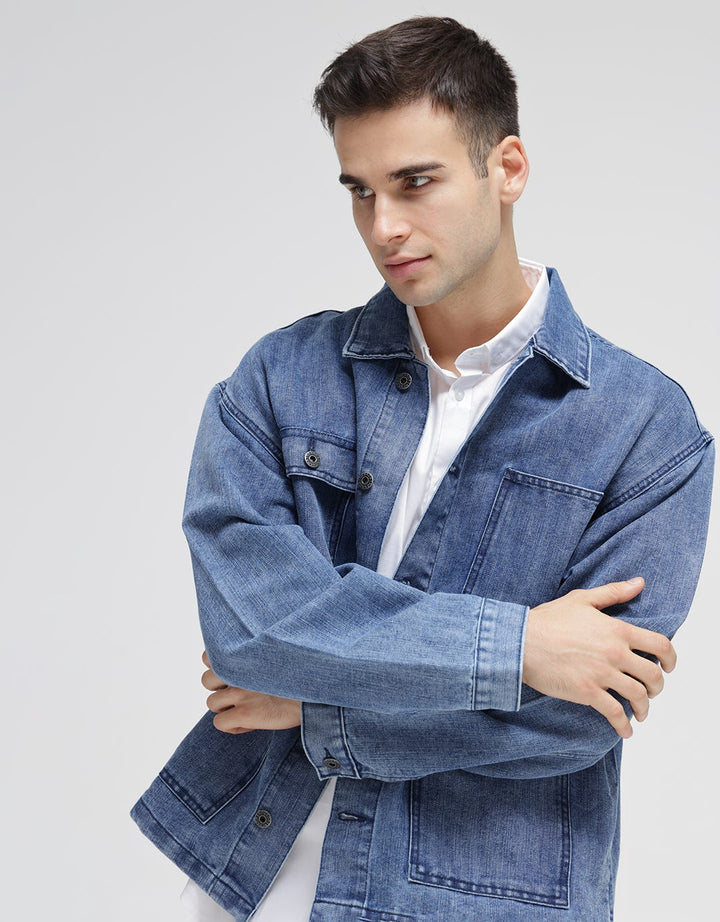 Nevada Denim Jacket Fashion Pocket