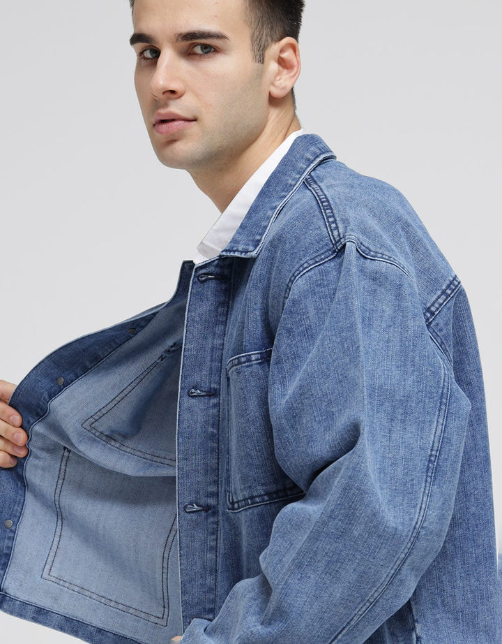 Nevada Denim Jacket Fashion Pocket