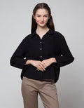 Details Women's Long Sleeve Shirt With Left Pocket