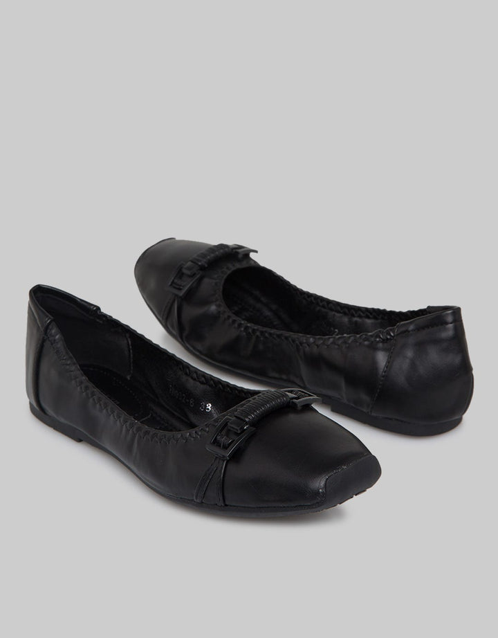 Peter Keiza Square Toe Flatshoes