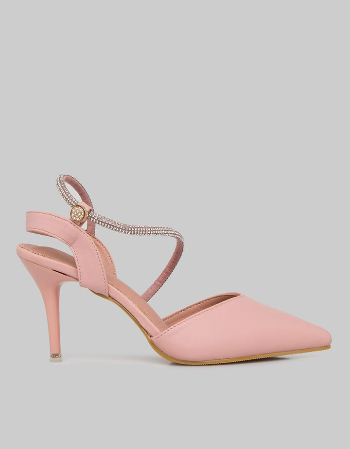 Peter Keiza Studded Strap Heels