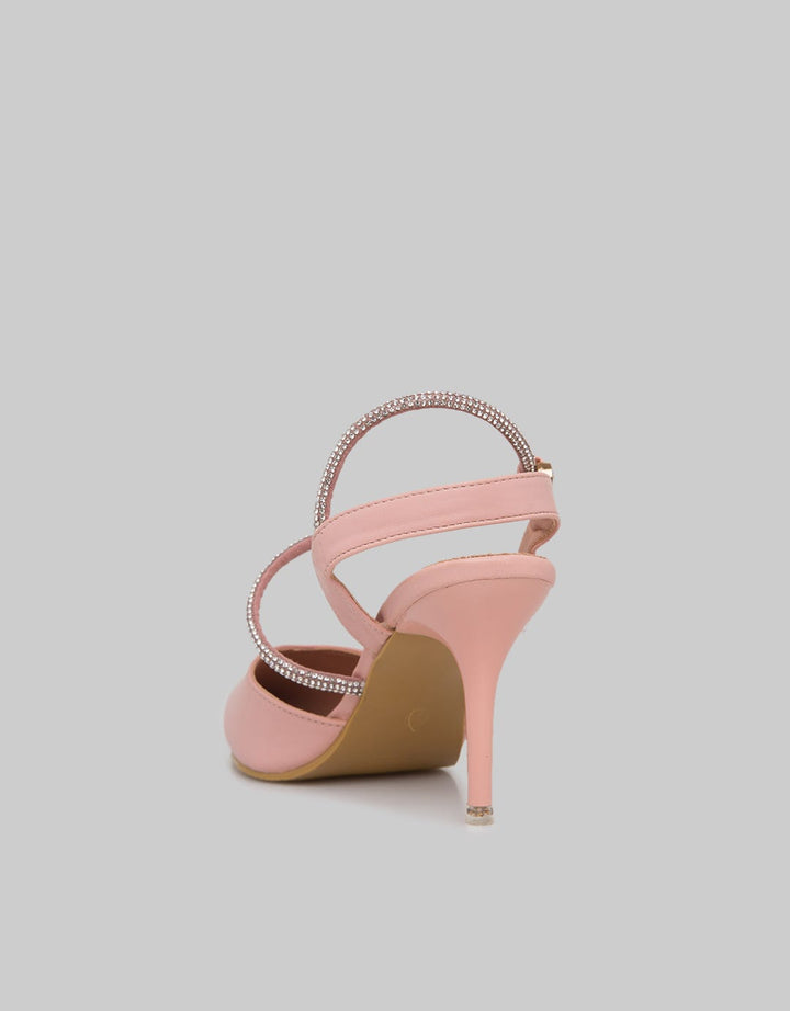 Peter Keiza Studded Strap Heels