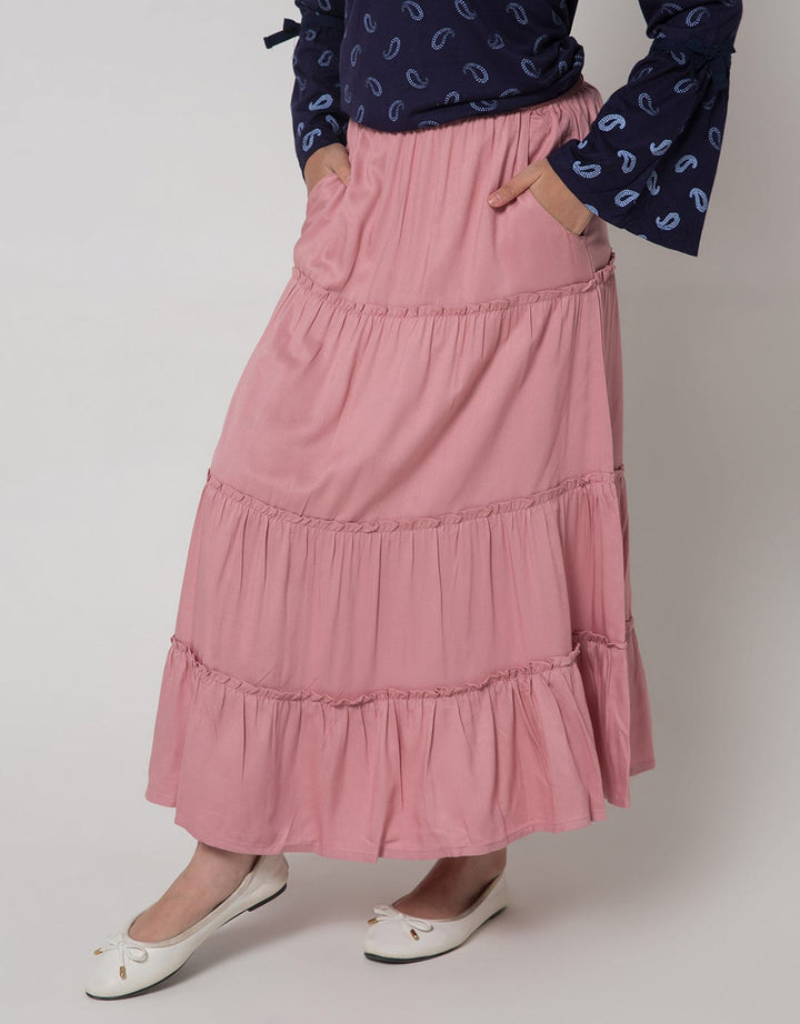 Aero Maxi Skirt Woven Geber Susun