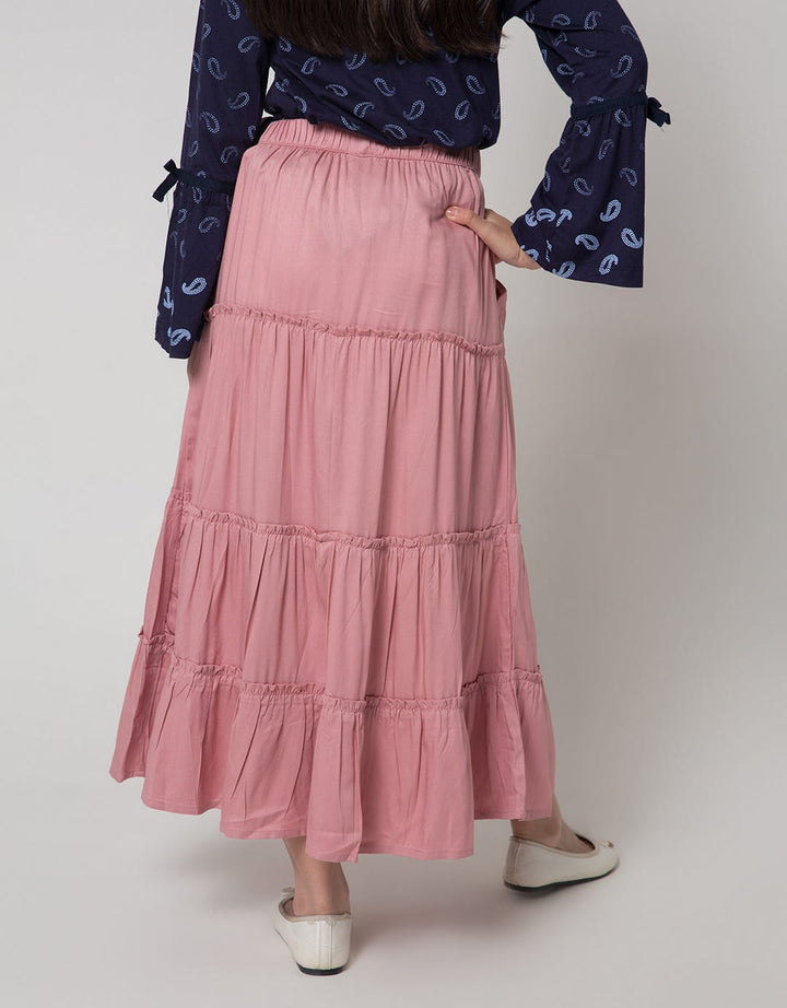 Aero Maxi Skirt Woven Geber Susun