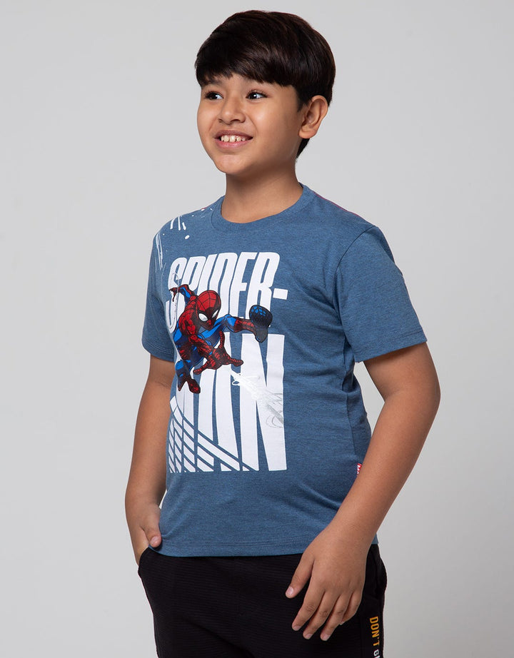 Marvel T-Shirt Spiderman Jump Splash Pundak