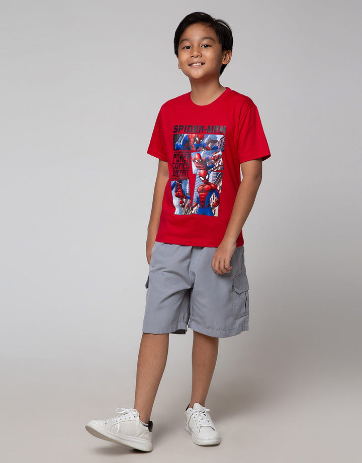 Marvel Spiderman Box Boys T-Shirt