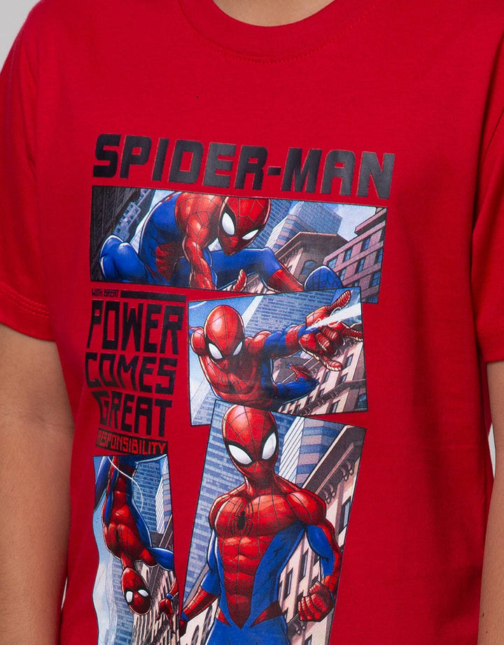 Marvel Spiderman Box Boys T-Shirt