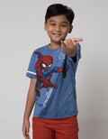 Marvel T-Shirt Spiderman To The Rescue Jump Building