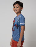 Marvel T-Shirt Spiderman To The Rescue Jump Building