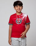 Marvel Spiderface Kaos Anak Laki-Laki