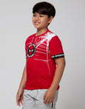 Marvel Spiderface Kaos Anak Laki-Laki