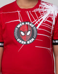 Marvel Spiderface Kaos Anak Laki-Laki