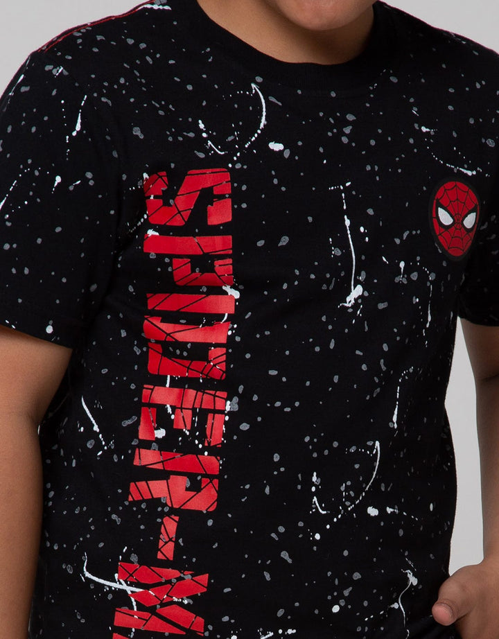 Marvel T-Shirt Spiderman Splash Patch