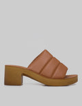 St. Yves Quilted Wedges Clogs Sandal Wanita