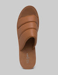 St. Yves Quilted Wedges Clogs Sandal Wanita