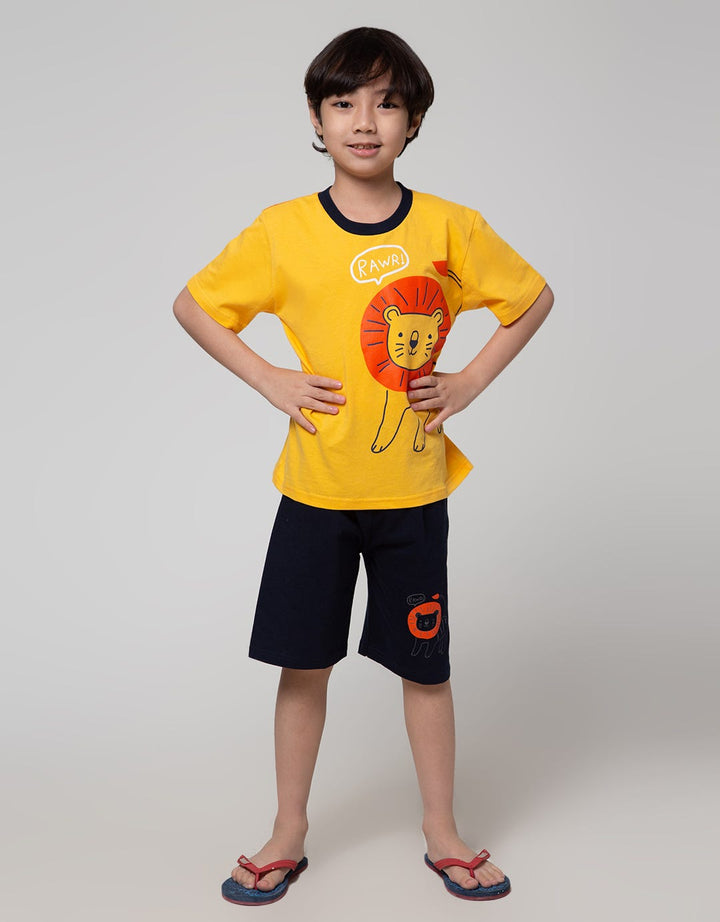 Little M Lion Set Pakaian Anak Laki-laki