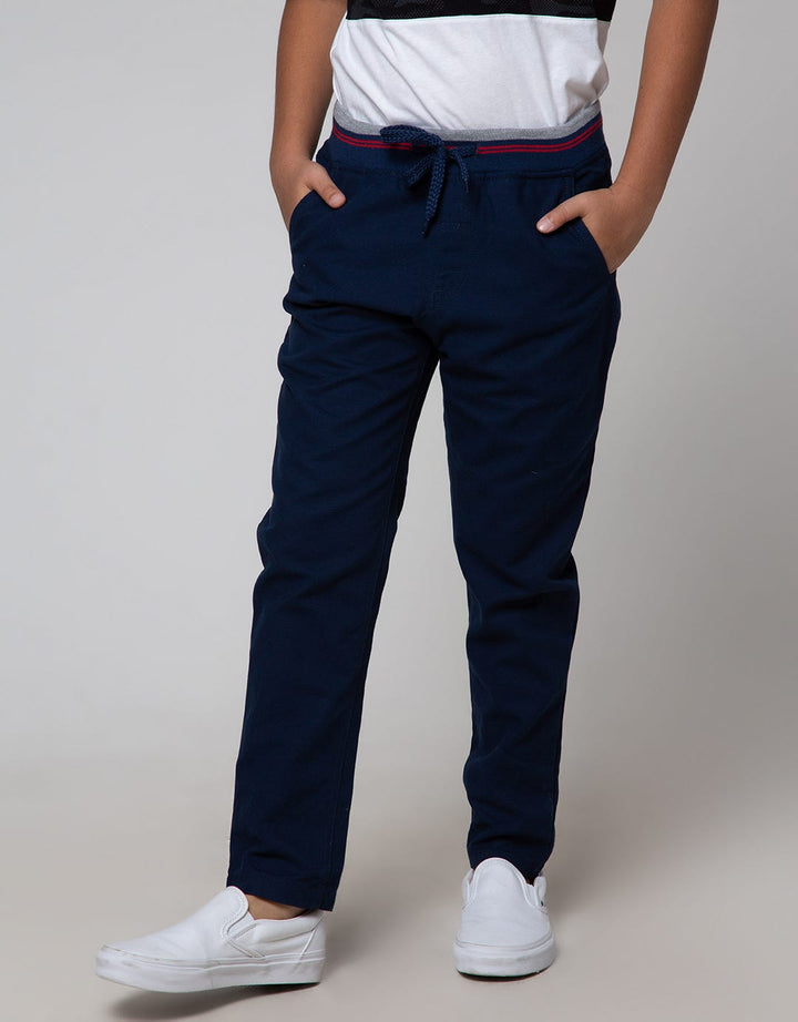 Nevada Long Pants Woven Marsoto Rib