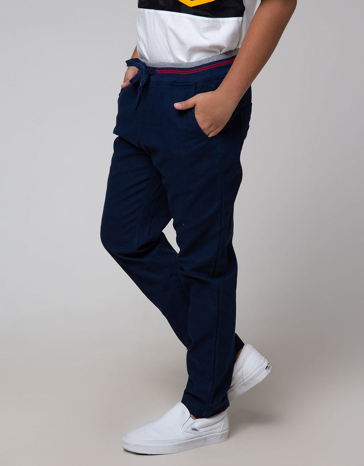 Nevada Long Pants Woven Marsoto Rib