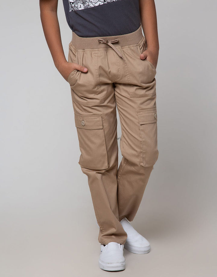 Nevada Long Pants Fine Twill 30 Rib Non Stretch Cargo Loose Fit