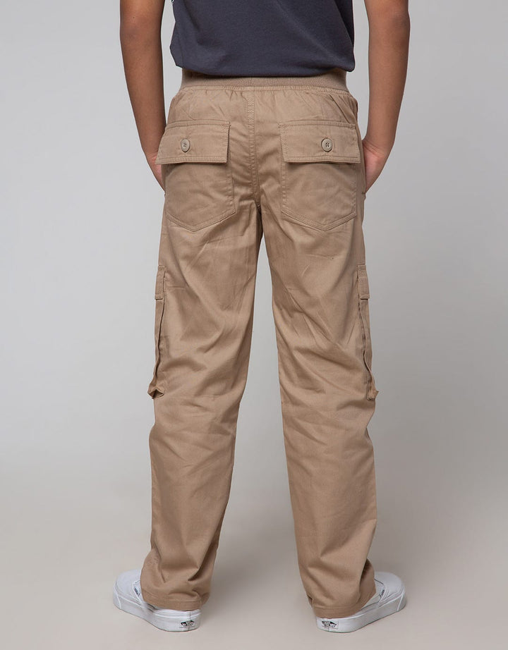 Nevada Long Pants Fine Twill 30 Rib Non Stretch Cargo Loose Fit