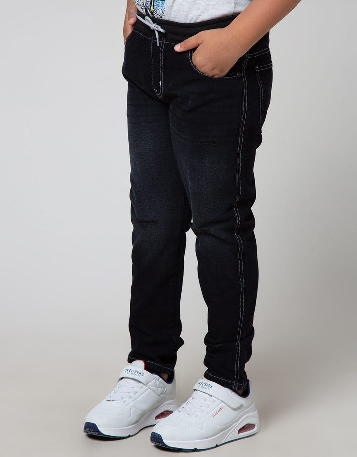 Nevada Denim Pants Whisker Destroy