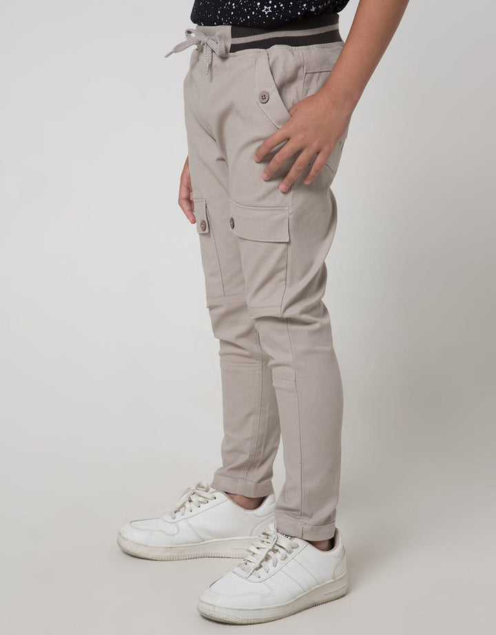 Nevada Long Pants Woven Reg Rib Cargo Stretch