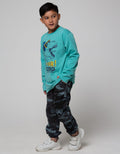 Nevada Long Pants Woven Print Camo