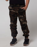 Nevada Long Pants Woven Print Camo