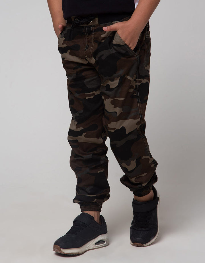 Nevada Long Pants Woven Print Camo