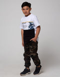 Nevada Long Pants Woven Print Camo