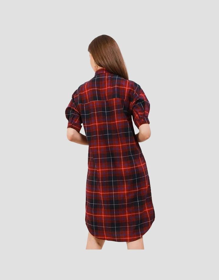 DRESS FLANEL KOTAK S