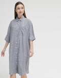 Eprise Dress Linen Motif