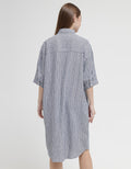 Eprise Dress Linen Motif