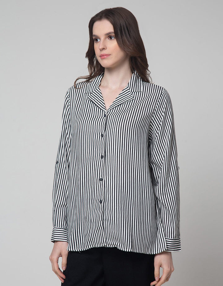 Eprise Stripes Print Shirt