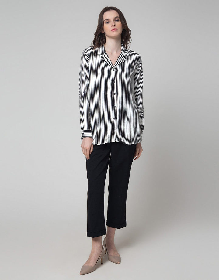 Eprise Stripes Print Shirt