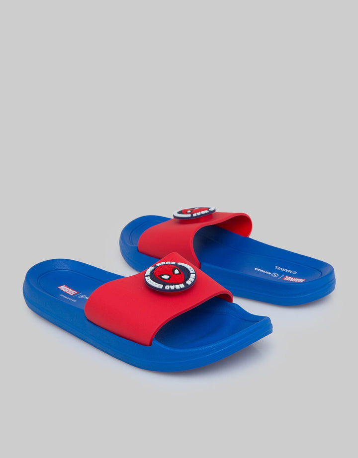 Marvel Slipper Sandals Boys Web Head Spiderman