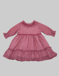 Pipiniko Dress Tier Ruffle Leher