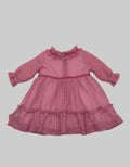 Pipiniko Dress Tier Ruffle Leher