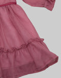 Pipiniko Dress Tier Ruffle Leher