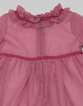 Pipiniko Dress Tier Ruffle Leher