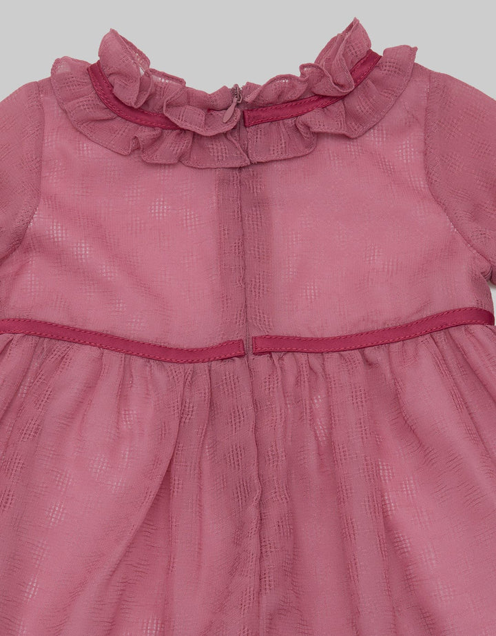Pipiniko Dress Tier Ruffle Leher