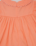 Pipiniko Dress Smock Chest Colar Embro