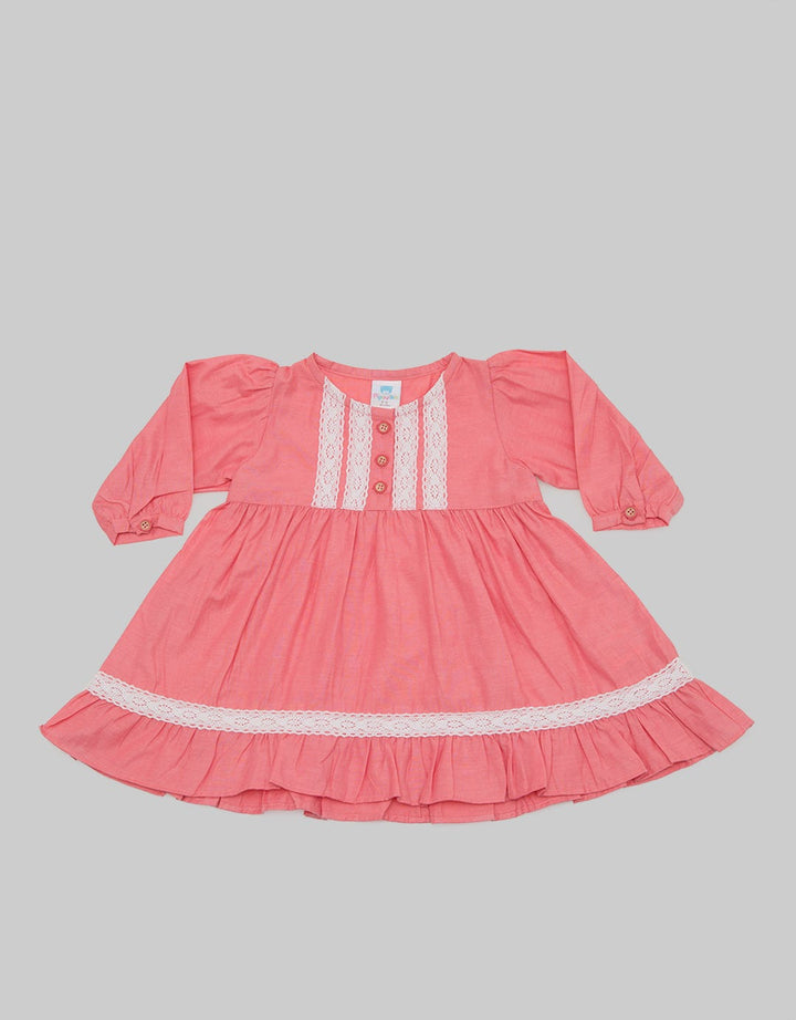 Pipiniko Dress Long Sleeve Highlights Lace