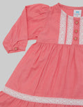Pipiniko Dress Long Sleeve Highlights Lace