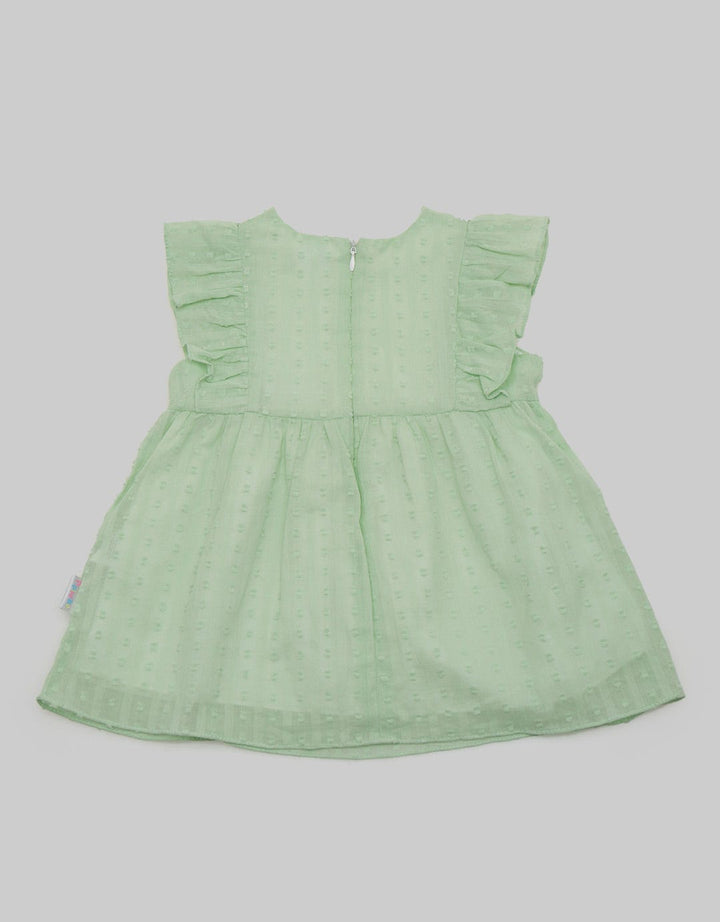 Pipiniko Dress Short Sleeve Lace Textured