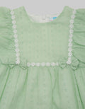 Pipiniko Dress Short Sleeve Lace Textured