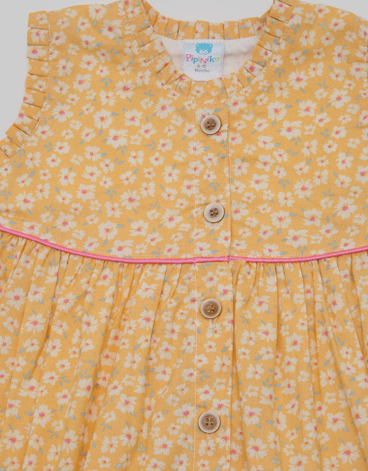Pipiniko Dress Ruffle Around Neck