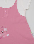 Pipiniko Overall Bunny Dress for Girls